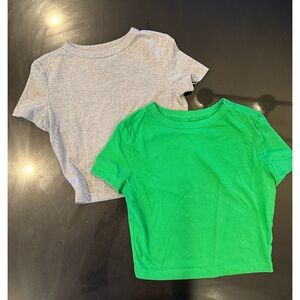 Brand new, never worn.2 Wild Fable crop tees (XXS&XS)Removed tags but never wore